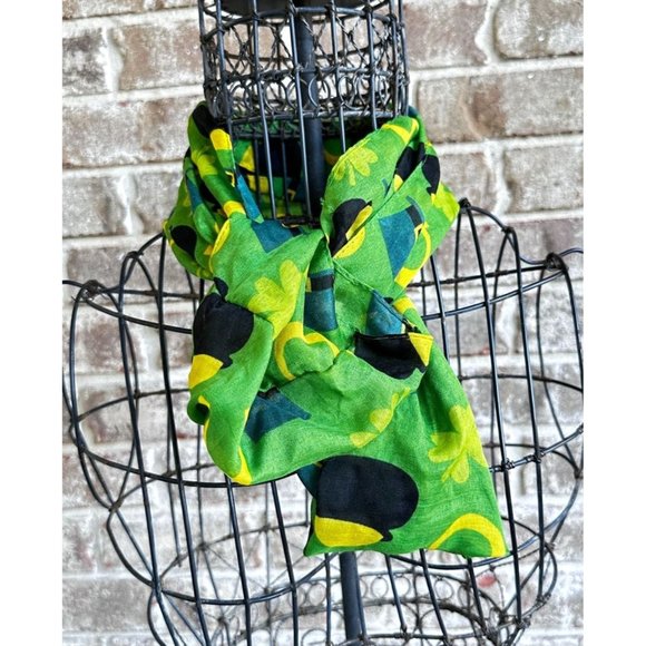 Retro Infinity St Patrick's Scarf Pot of Gold Parade Irish Party 34 L x … - Picture 2 of 12
